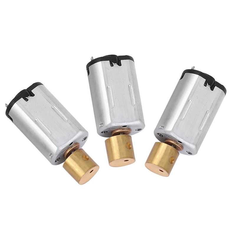 DC Vibration Motor, 1000Rpm Vibrating Motors Strong Power, Brass Eccentric