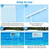 XT Pool Skimmer Guard Kit,Leaf Shield Net for Inground or