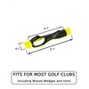 Golf Grip Trainer Attachment For Developing Correct Hand Positioning Habits