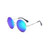 GEELOOK Round Sunglasses for Women Men Classic Oversized Circle Mirrored