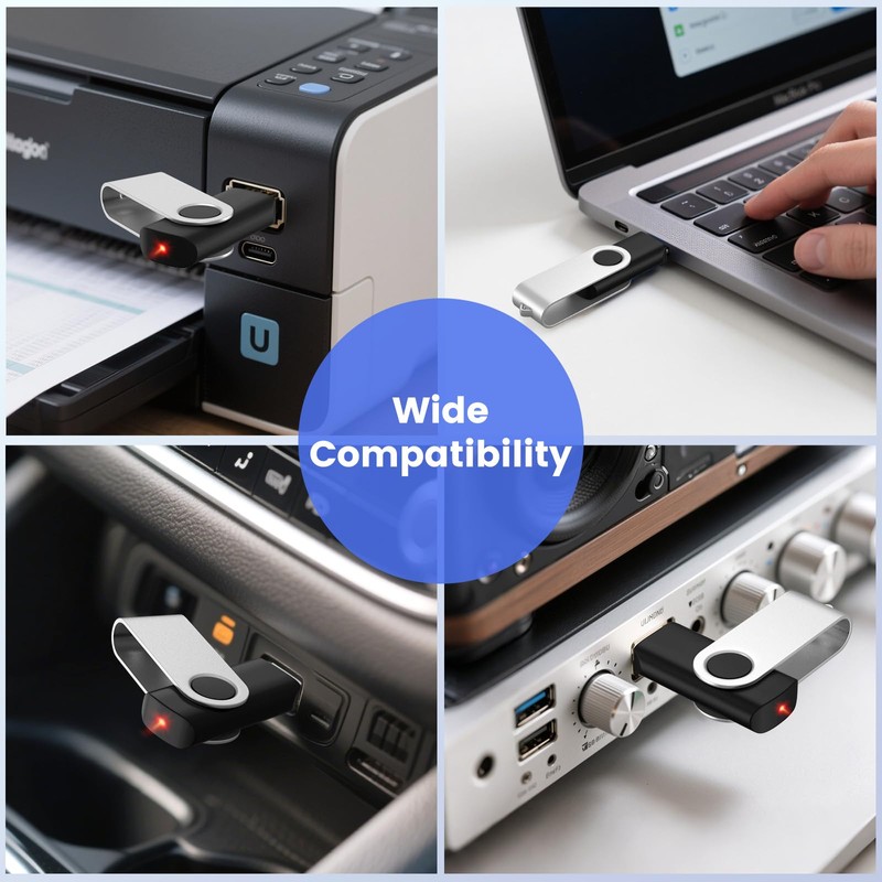 ABLAZE 512MB USB Flash Drive 100 Pack, USB 2.0 Thumb