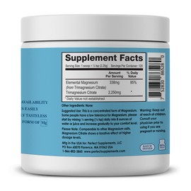 Perfect Magnesium Citrate Powder - 270g