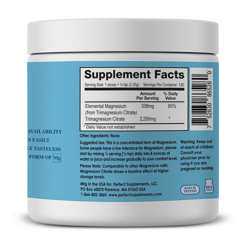 Perfect Magnesium Citrate Powder - 270g