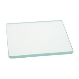 Angoily Leather Polishing Glass Slicker Tool Durable Tempered Glass Burnisher for DIY Leather Craft Projects Smooth Surface for Reliable Edge Finishing