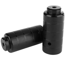 Bicycle Pegs, 1 Pair Bicycle Foot Stand Pegs Bicycle Pegs Steel Bike Accessories Mountain Bike 1 BMX Axle Pegs