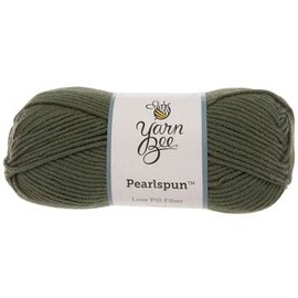 Yarn Bee Moss Pearlspun 3.5 Oz