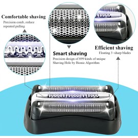 Series 3 32B Replacement Shaver Head, Compatible with S3 Razors 301S, 310S, 320S, 330S, 340S, 360S, 3000S, 3010S, 3020S, 30S, 3040, 350CC, 370CC, 3050CC