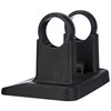 KLICKfix Zubehör Lenkeradapter Festmontage, schwarz-schwarz, Fits Standard Bars 22-26mm