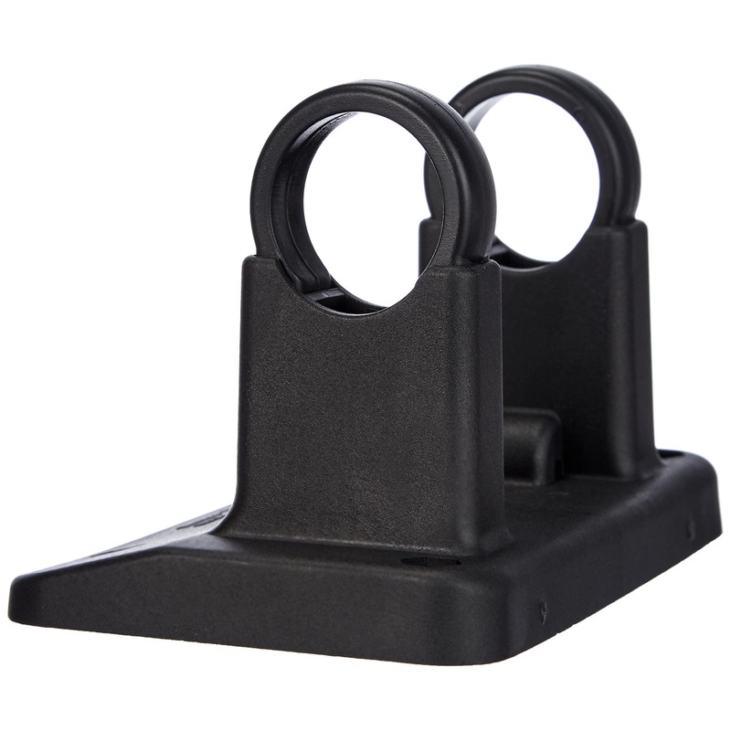 KLICKfix Zubehör Lenkeradapter Festmontage, schwarz-schwarz, Fits Standard Bars 22-26mm