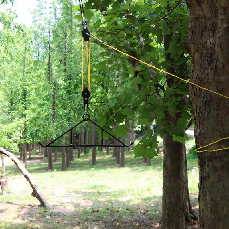 Highwild Game Hanging Gambrel & Hoist Kit with Pulleys &