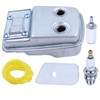 Adefol String Trimmer Exhaust Muffler Kit for Husqvarna 124L 125L