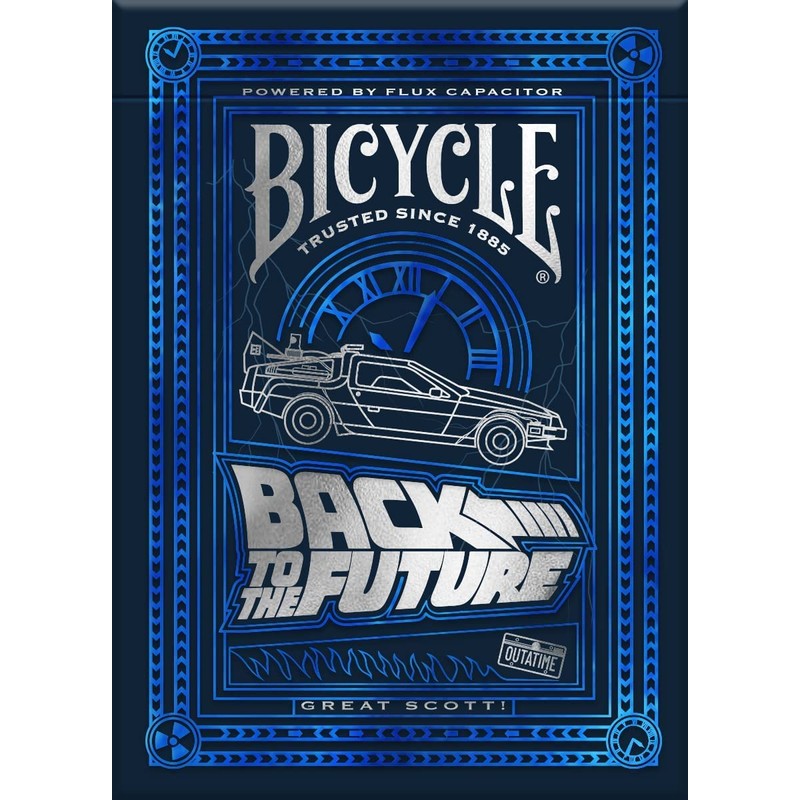 Bicycle 10032106 Marty Back to The Future, White