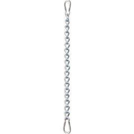 KLIFFHÄNGER Chain with two carabiners, variable attachment for hanging chair | Max Load 230 kg (500 lb) | different designs (Chain 66 cm)