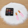 Faux Fur Carpet 30cm Soft Round Chair Cover Seat Pad