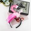 Capaneus Flamingo Costume Women's Headband Flamingo Tutu Skirt Pink Accessory
