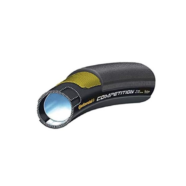 Continental Competition Tubular Road Bicycle Tire with Black Chili (28x25