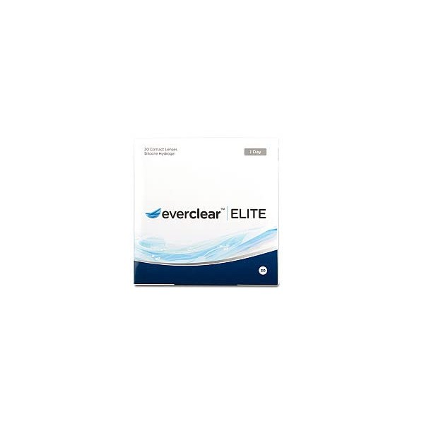 everclear Elite Soft Day Lenses, Pack of 5, BC 8.8 mm, DIA 14.1 mm, -5.75 Dioptres