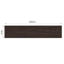 SEISSO Flooring Repair Wallpaper Remake Sheet Wood Grain Width 2.4 inches (6 cm) x Length 198.7 inches (500 cm) Wallpaper Sticker Repair Tape Floor Repair Removable Wallpaper Wood Grain Tape Remake
