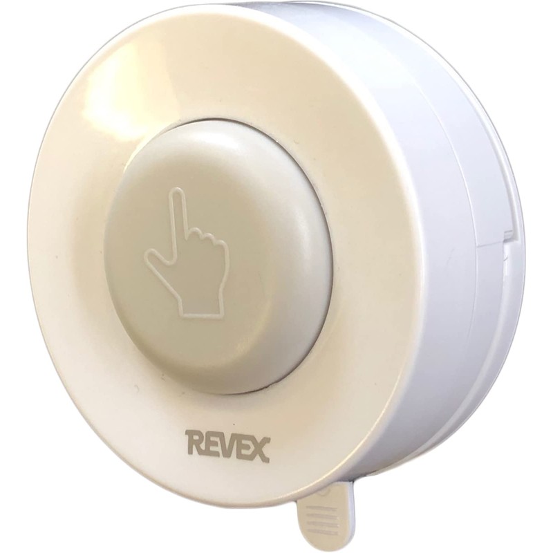 Revex XPN Series XPN10A Wireless Chime Transmitter, Waterproof, Push Button,