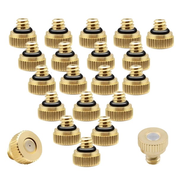 HisweetH 20Packs Misting Nozzles 10/24 UNC Mister 0.3mm(0.012Inc