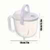 Automatic Rice Washing Strainer with Lid, Hands-Free Kitchen Colander for