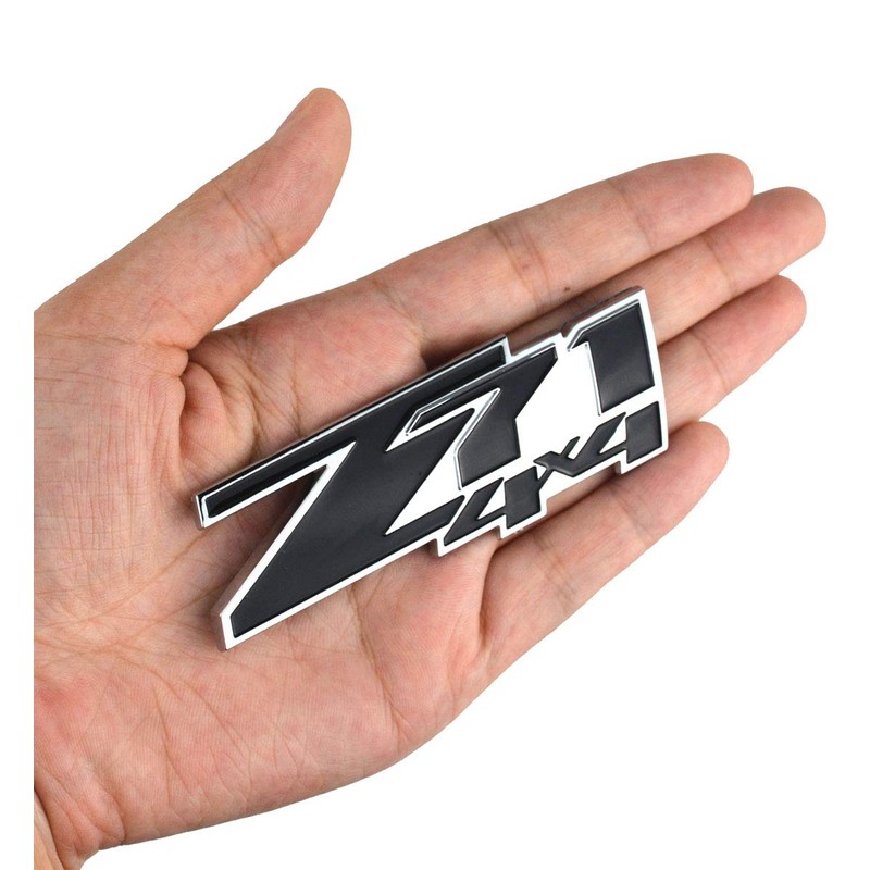 Aimoll 2pcs Z71 4x4 Emblems Badges, 3D ABS Decal Emblems