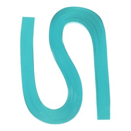 PATIKIL 120pcs Quilling Strips Paper 3/8"(10mm) 21"(54cm) Origami Paper Quilling Strip for Art DIY Hand Craft Christmas, Blue Green