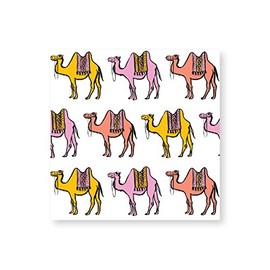 C.R. Gibson TW4-20975 Beverage Napkin (20Ct), Cocktail, Camel