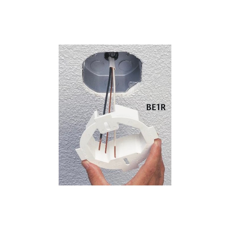 Electrical Box Extender BE-BE1R Round Extension Ring for Light Fixture