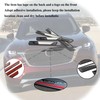 GZBFTDH Door Sill Scuff Plates for Mazda CX-90 2024, Door