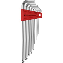 PB Swiss Tools 212LH10CN Long Hex Key Set with Ball