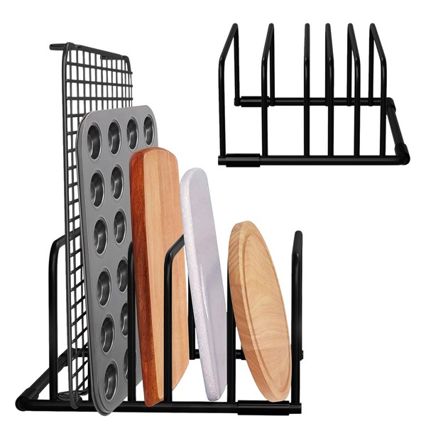 GmeDhc Metal Chopping Board Holder, Chopping Board Stand with 5