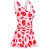 AONTUS Plus Size Swimsuits for Women Tummy Control One Piece