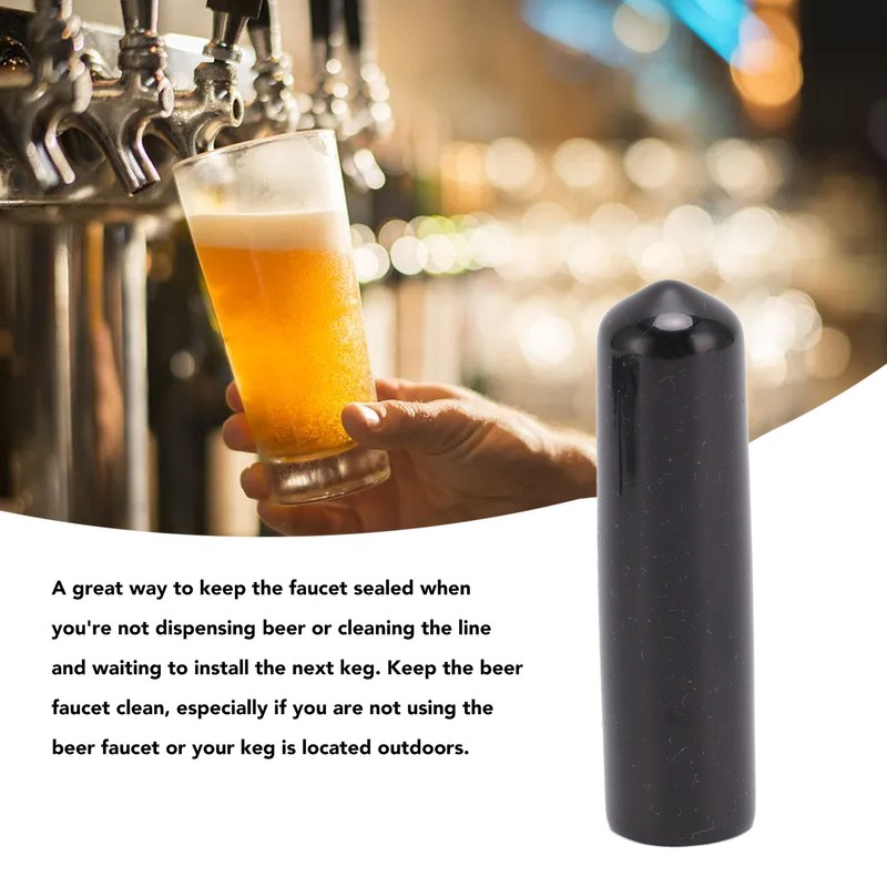 20Pcs Beer Tap Cover Keg Cap Silicone Versatile Sealing Function