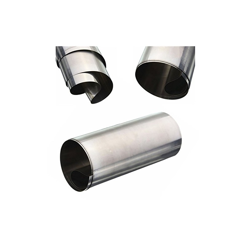 HonFitat Silver Stainless Steel Sheet 0.1 x 100 x 1000