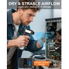 Compressed Air Duster, 130000RPM Electric Air Duster with LED Display,