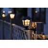 pathscapes W58342 4pk Black Solar Wall Light
