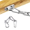 Pack of 20 Carabiner M4 Carabiner Hooks Stainless Steel 304