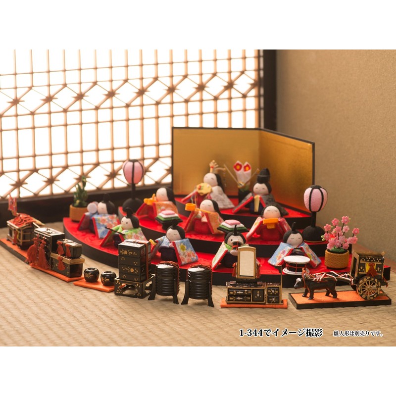 ひな人形 ひな道具 雛道具 小道具 小道具セット 【ミニ匂袋プレゼントつき】 リュウコドウ