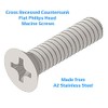 M5 x 20 Stainless Steel Countersunk Machine Screws, Phillips Screws,