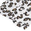 Daisy Print Dog Shirt Soft Breathable Flexible Pet T Shirt