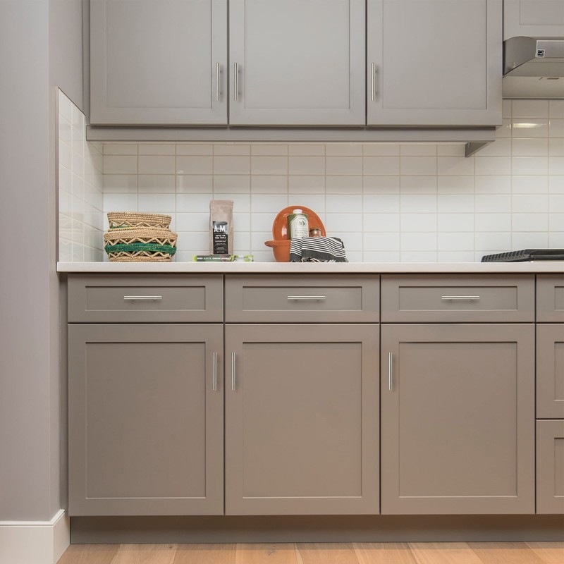 Ravinte 15 Pack | 5'' Cabinet Pulls Satin Nickel Stainless