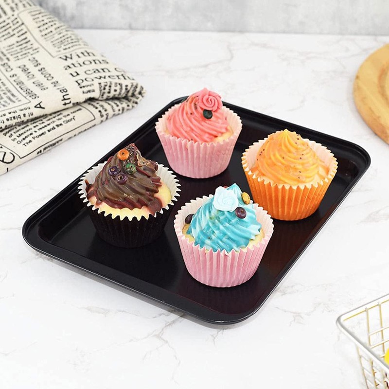 Parthan 3-Pack Oven Trays - 23.8cm Non Stick Carbon Steel