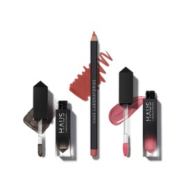 Haus Laboratories Haus of Collections, 3 piezas: All-Over Color, Lip Gloss, Lip Liner- Haus of Metalhead
