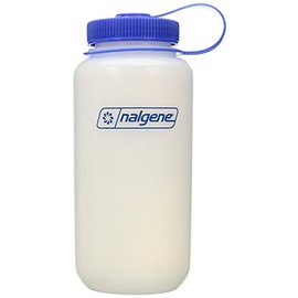 Nalgene HDPE Wide Mouth BPA-Free Water Bottle, 30 Oz