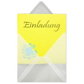 FarbenFroh® Series Square Envelopes Without Window, 15.5 x 15.5 mm Wet sealing for Wedding Cards, Invitations and More