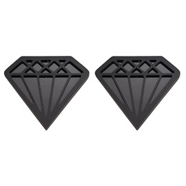 Diamond Emblem Badge, Custom 3D Exterior Automotive Accessories, Universal Fit for Car, Truck, SUV 3x2.8 inch