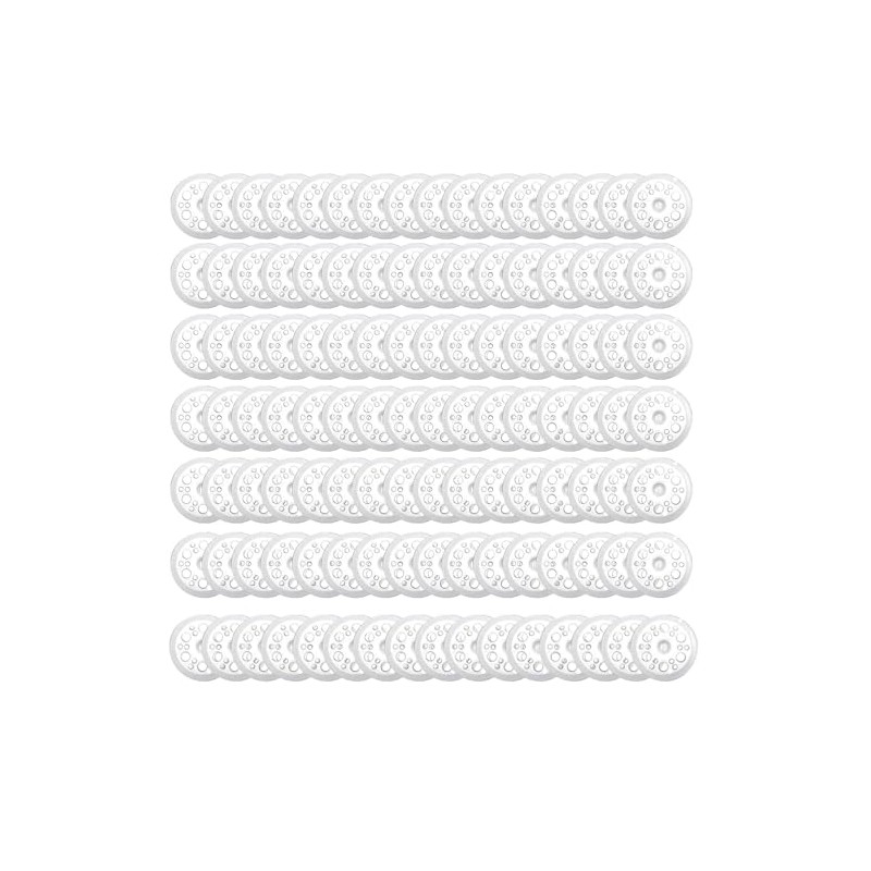 Amazleer Pack of 200 Plastic PP Washers 45 mm, Foam
