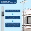 Starlink Mini Flag Pole Mount Kit - 10 feet Telescoping
