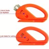 Gebildet 4PC Safety Snitty Cutter Vinyl Graphic Car Wrap Cutting